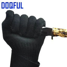 Новые рабочие перчатки устойчивые к проколу анти-резной нож упорные личные перчатки самозащиты устойчивые защитные проволоки из нержавеющей стали