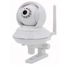 Pan Tilt IP Cameras P2P Wireless Motion Detection Mobile View Network Camera with Night Vision for Home Security Remote Viewing