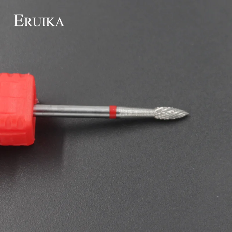 ERUIKA Tungsten Carbide Bur Nail Drill Bit Rotate Electric Nail Cutter Machine For Manicure And Pedicure Nail Drill Accessory