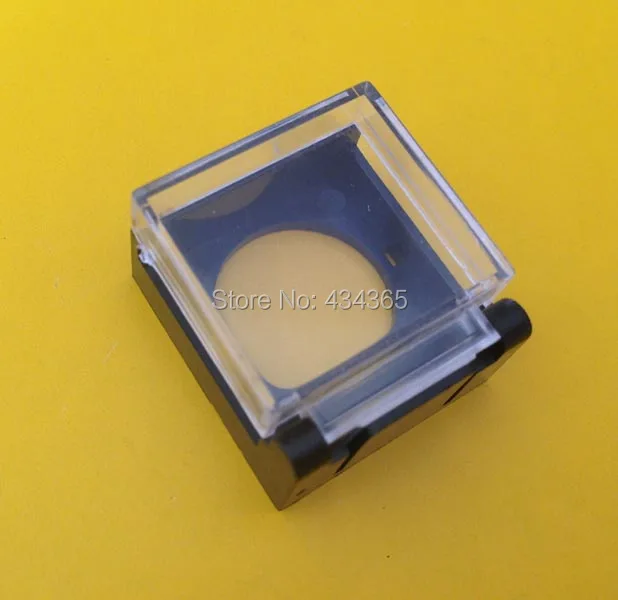 10pcs plastic push button switch safety cover with clear switch cover