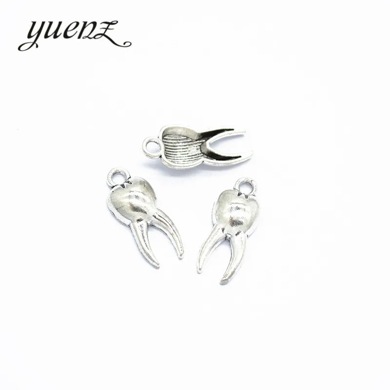 YuenZ 60pcs Fashion tooth Charm style Bracelets Necklace Pendant DIY