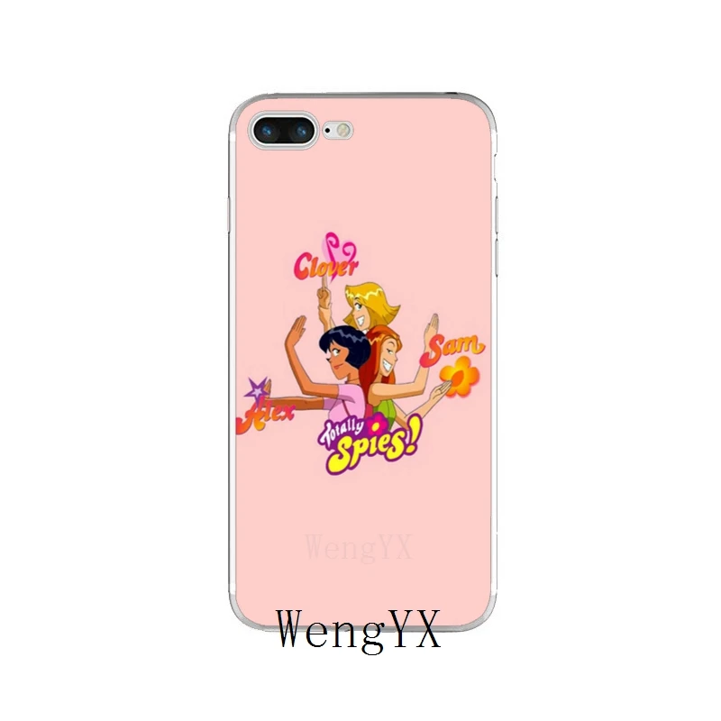 WengYX мультфильм полностью шпионы плакат тонкий силиконовый мягкий чехол для телефона для iPhone X 8 8plus 7 7plus 6 6s plus 5 5S 5c SE 4 4S