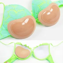 1 пара невидимых подушечек в форме сердца, волшебные подушечки для бюстгальтера, пуш-ап гелевый силиконовый бюстгальтер, клей для увеличения груди, бикини для женщин, бюстгальтеры