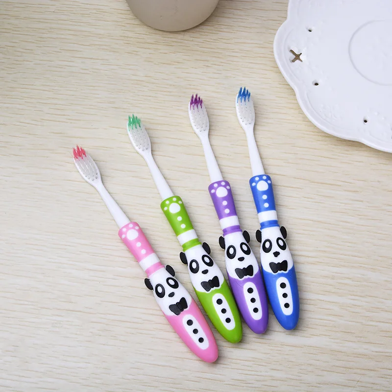 Buy 2Pcs Baby toothbrush soft Cute Panda Cartoon Baby