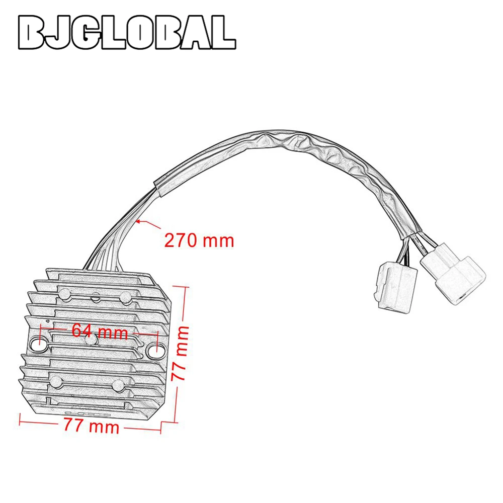 12V Напряжение мотоцикла лодка Регулятор выпрямителя Для Hyosung GV250 GV250N EFI AQUILA ST7 680 ST7L DELUXE EFI 680 ATV скутер мото