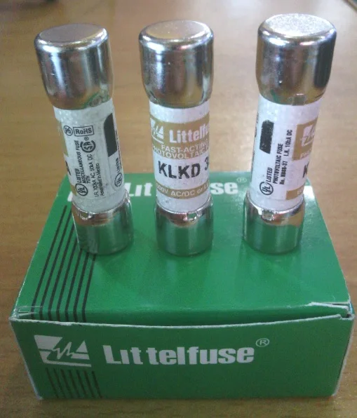 5 шт. KLKD 5A Американский litelfuse10 * 38 Быстрый Предохранитель/оригинальный импортный