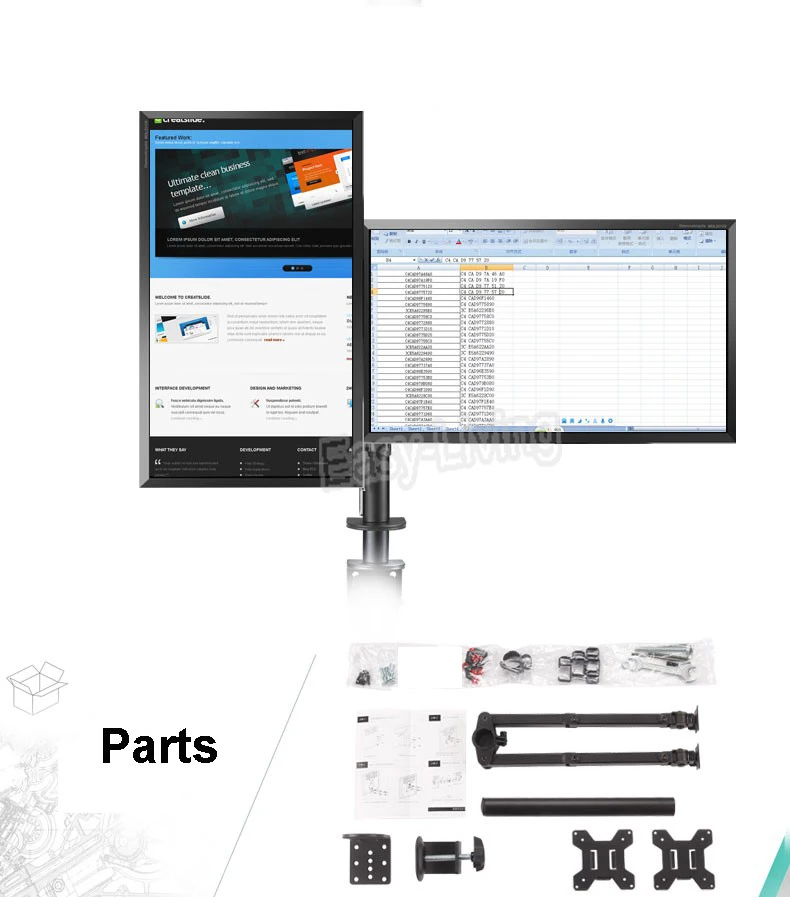 Suporte p/ monitor