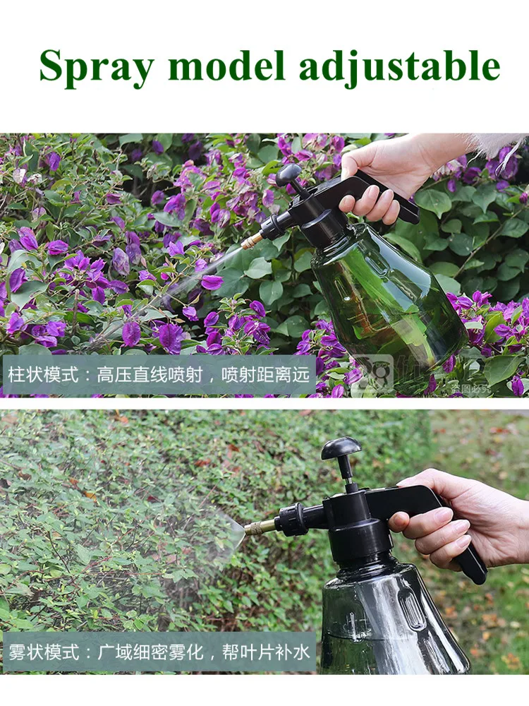 Большие размеры 50 унций сад бутылка-распылитель 1500 мл ручной опрыскиватель для растений и мытья автомобиля, насос давление распыления