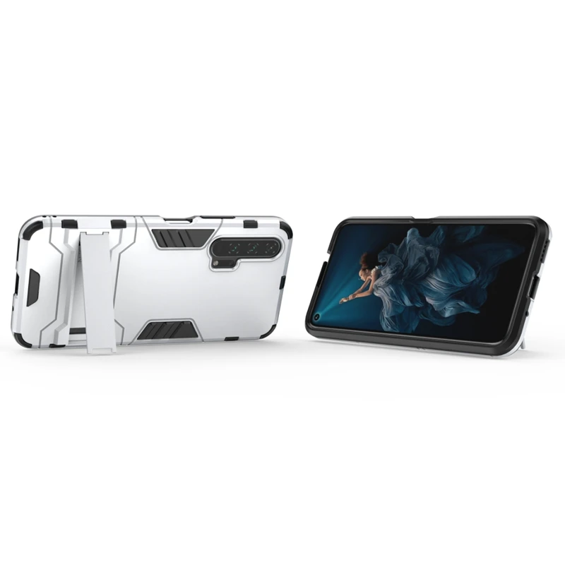 Чехол для huawei Honor 20 Pro P Smart Z для samsung A80 A90 для LG Stylo 5 противоударные Чехлы Гибридный Жесткий ПК+ TPU Ironman 100 шт