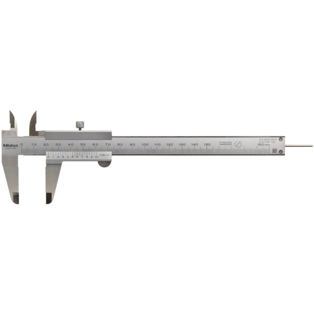 

mutitoyo 0-150mm 0.05mm Vernier Caliper 530-102