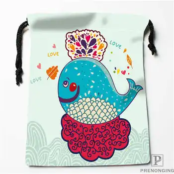 

Custom Printing cartoon-fish (1) Drawstring Shopping Bags Travel Storage Pouch Swim Hiking Toy Bag Unisex Multi Size19-01-04-42
