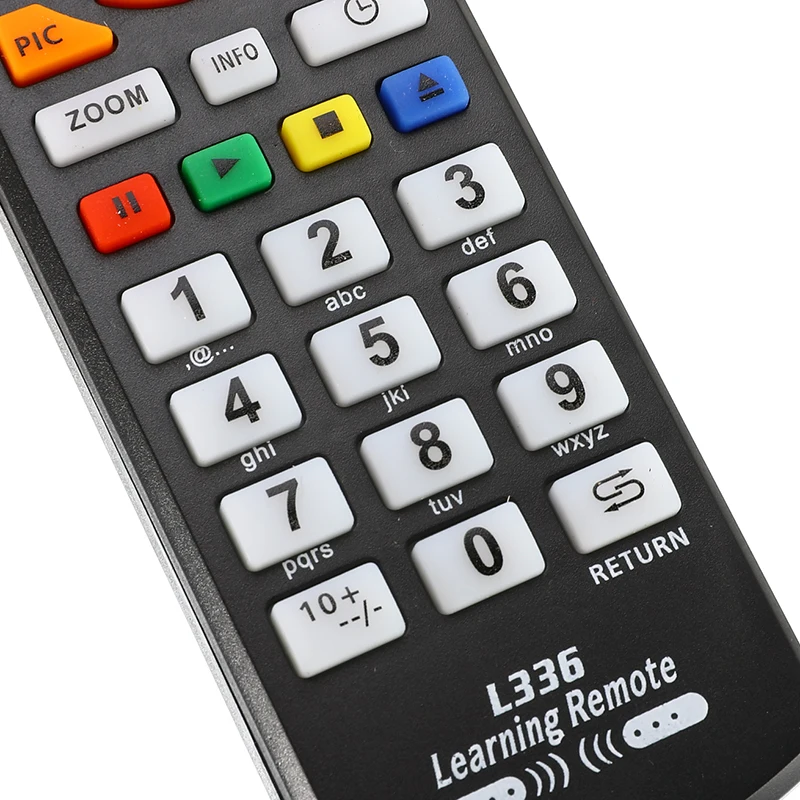 Universal Smart Remote Control with Learn Function 3 in 1 Controller Work for 3 Devices TV STB DVD SAT DVB HIFI TV BOX L336