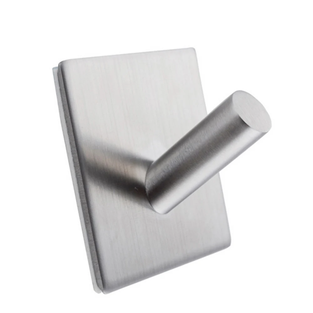 Popular Wall Hook Racksbuy Cheap Wall Hook Racks Lots From China - Nc Single Hook Stainless Steel Trackless Self Adhesive Bathroom Kitchenroom Towel Cloth Wall Hook Rack popular wall hook racksbuy cheap wall hook racks lots from china - nc single hook stainless steel trackless self adhesive bathroom kitchenroom towel cloth wall hook rack