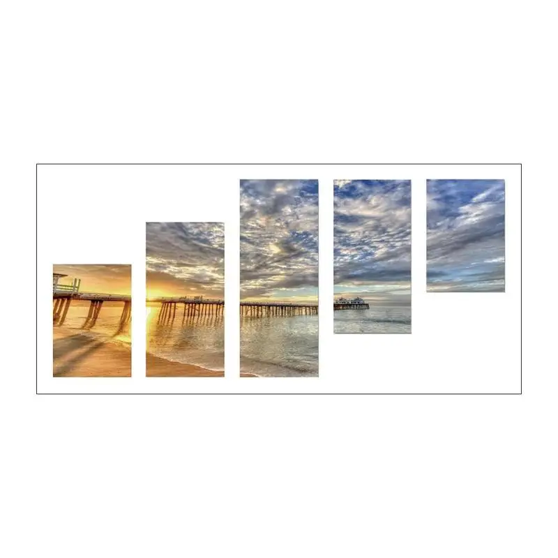 

Flaky Clouds 5D DIY Full Drill Diamond Painting 5-pictures Combination Kits Craft Cross Stitch Set Embroidery Home Decor Gift