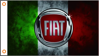 

car flag custom flag Fiat banner 3x5ft 100% Polyester 114