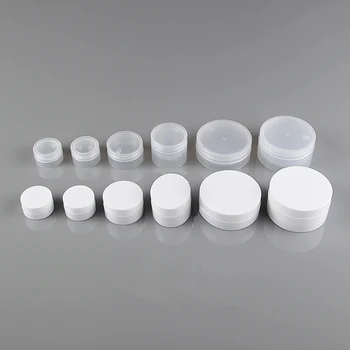 

3g/5g/10g/20g/30g empty Cream Jar, Cosmetic Container,Sample Jar,Display Case,Cosmetic Packaging,Mini plastic bottle small tin