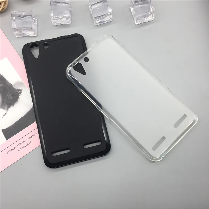 

Case Soft Silicon Phone Para for Lenovo K5 / K5 Plus / Lemon 3 A6020A46 A6020 Luxury TPU Fundas Full Cover Shell Black Cases