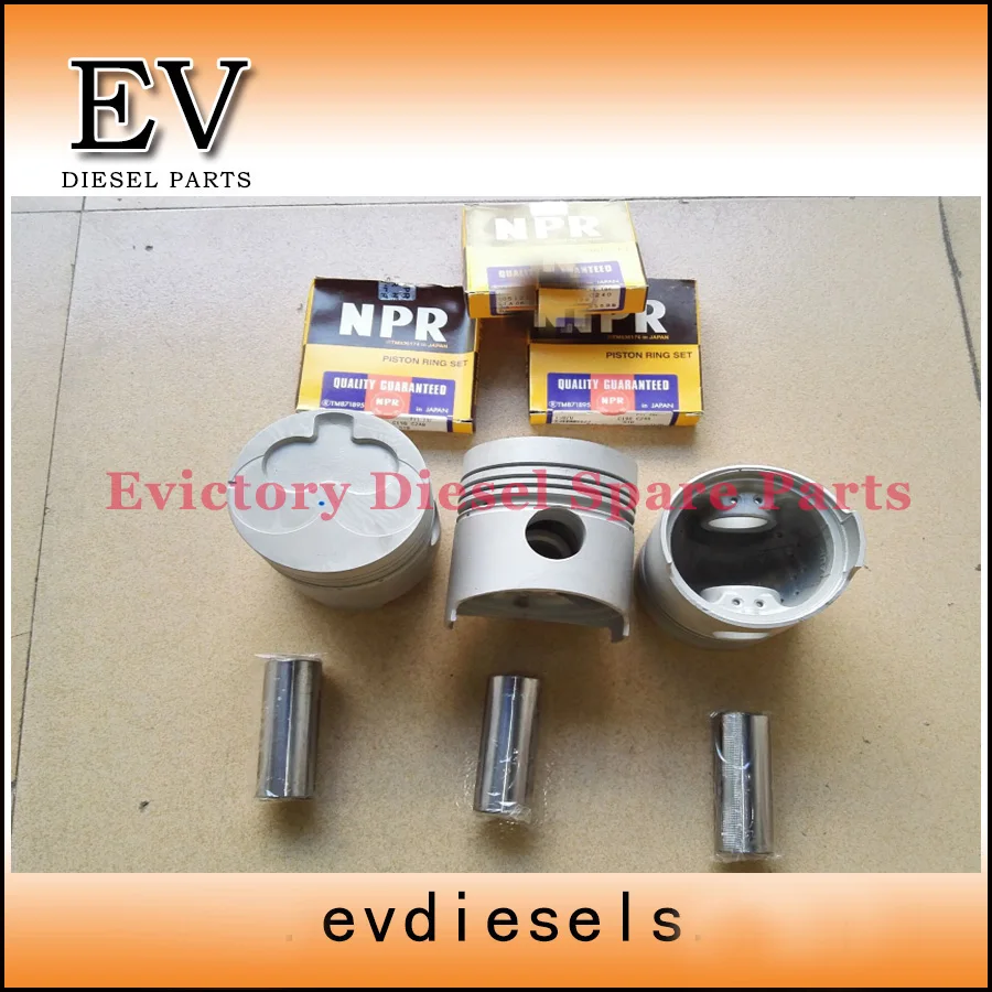 3AB1 piston and ring