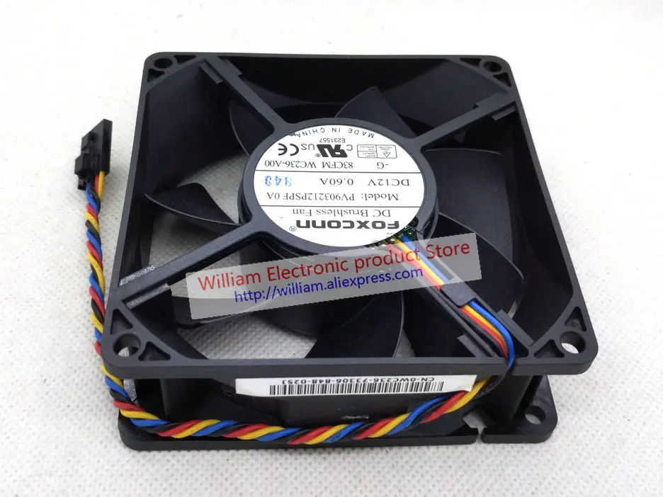 Новый оригинальный Компьютерный Вентилятор охлаждения FONSONING PV903212PSPF 0A 12V 0.60A 90*90*32
