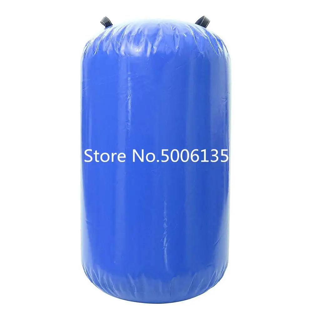 100x60cm Inflatable Air Roll Gymnastics Cylinder Training Sport Fitness Air Mat Roller Barrel Airtrack Yoga Exercise Girls Gift 6