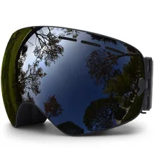 Benice лыжные очки двойной противотуманный УФ 400 сферические лыжные очки для спорта на открытом воздухе сноуборд лыжные очки для мужчин и женщин