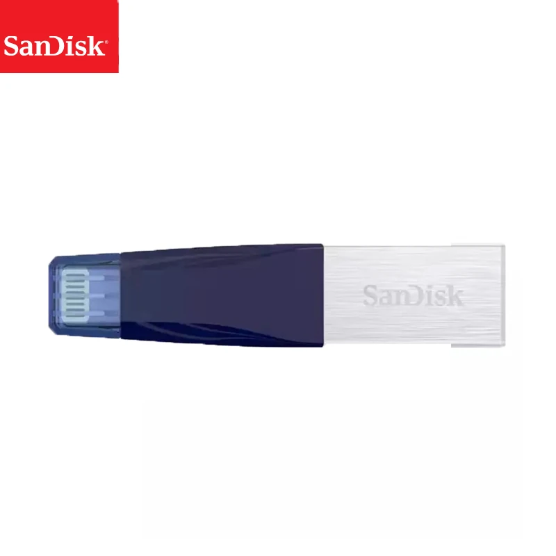 Флэш накопитель Sandisk USB 100% 3 0 флэш 32 ГБ 64 128 карта памяти для iPhone X/8/7/7 Plus/6/6