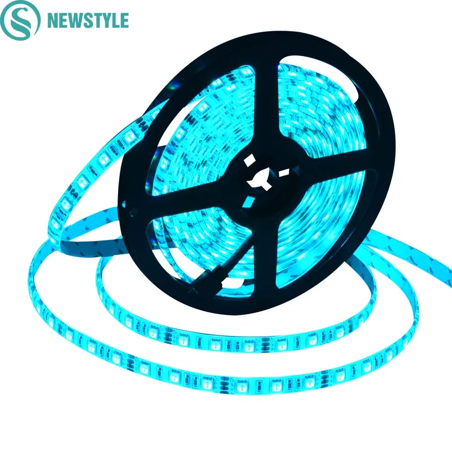

DC24V LED Strip SMD 5050 5m 300leds Lighting IP65 Waterproof and IP20 Non waterproof white/warm white RGB led strip