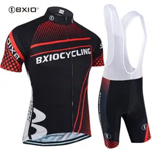 BXIO, летняя мужская футболка с коротким рукавом для велоспорта, Ropa Ciclismo Mujer Pro, для горного велосипеда, Bicicleta, дышащие комплекты для велоспорта, одежда 087