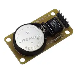 Лучшая цена RTC DS1302 часы реального времени модуль + CR2032 для AVR ARM PIC SMD для Arduino UNO R3 DIY Kit бесплатная доставка дропшиппинг