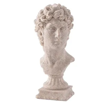 

Simple David Head Portrait Hotel Decorative Statues Figurines Hot Selling Resin Craft Ornaments Gifts Home Decor accessories