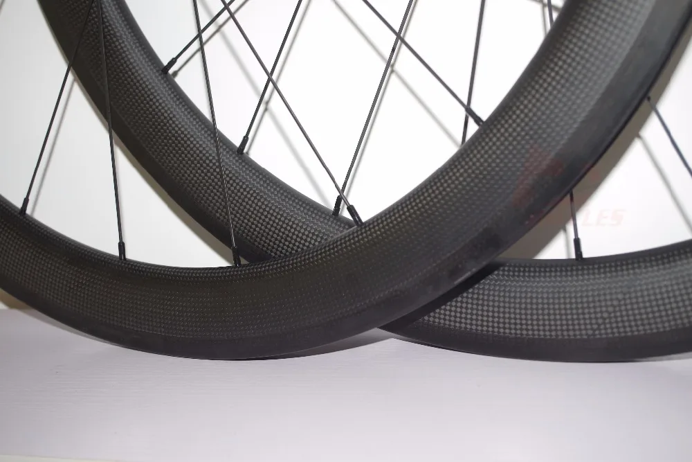 50mm carbon road bicycle wheel set anti bite