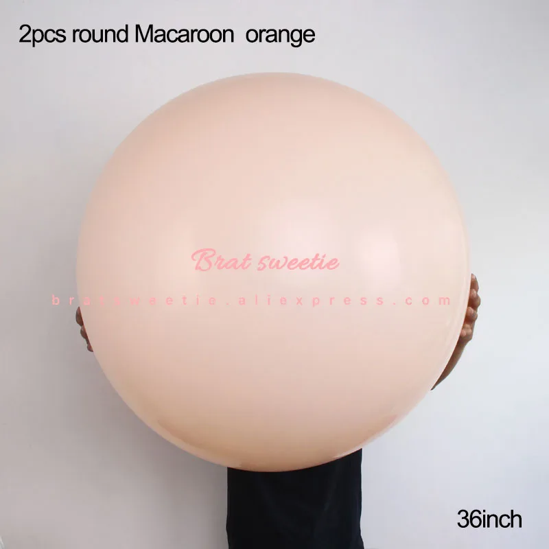 2pc 36in maca orange Розовая маленькая лошадка пони фольгированные воздушные шары-единороги Гелиевый шар животные Дети День рождения Единорог вечерние украшения - Цвет: 2pc 36in maca orange