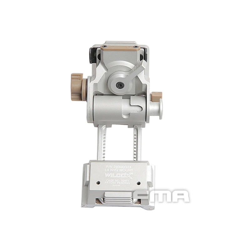 FMA Тактический новый шлем Wilcox Тип L4G24 CNC NVG крепление серебристый аксессуары|Шлемы|
