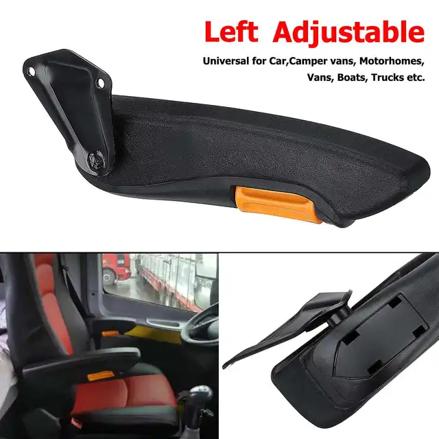 TOPSALE Car Universal Adjustable Car Seat Armrest For Rv Motorhome Truck Auto Parts Left
