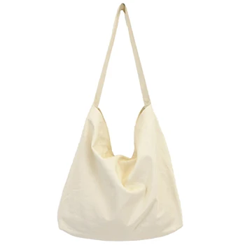 

FGGS-New Literary Simple Messenger Bag Casual Canvas Bag Original Handmade Wild Cloth Bag Korean Version Of The Shoulder Bag