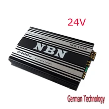 24 v 5CH высокомощный усилитель аудио класса AB MOSFET, высококачественные стерео автомобильные акустические усилители Booster