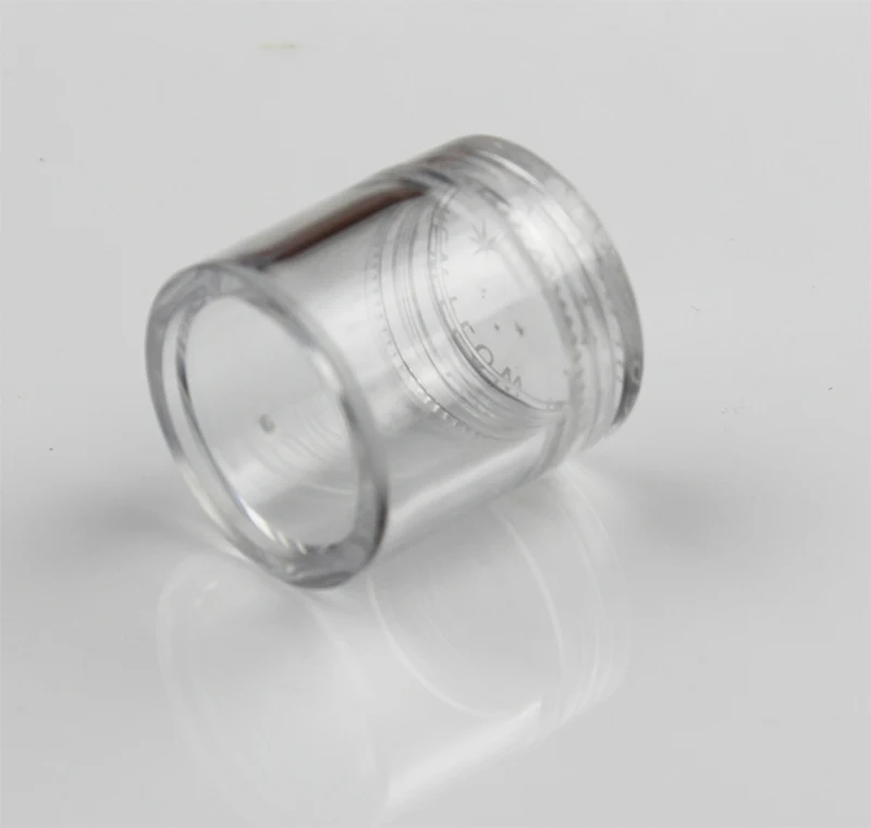 فارغة التجميل حاويات زجاجة Contenitori Cosmetici جرة 10 Gram Envases Plastico الغرافة البلاستيك الجرار مع غطاء مخزن للمكياج