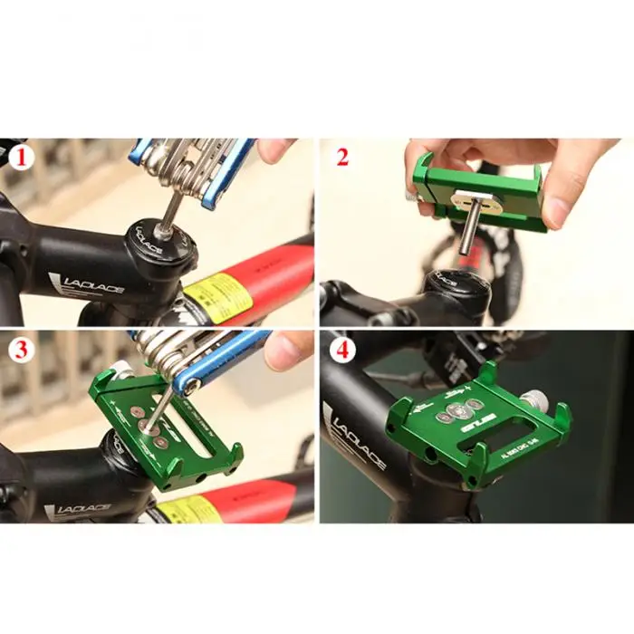 GUB алюминиевый MTB велосипед держатель для телефона мотоцикла поддержка gps держатель для велосипеда аксессуары для руля велосипеда SS