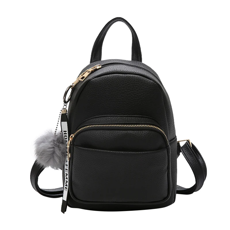Миниатюрные женские рюкзаки Wobag из мягкой искусственной кожи школьные ранцы с