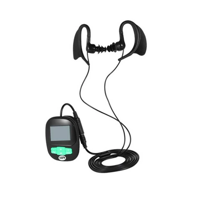 2018 новейший IPX8 Дайвинг Плавание 2 ГБ MP3 водонепроницаемый плеер наушники