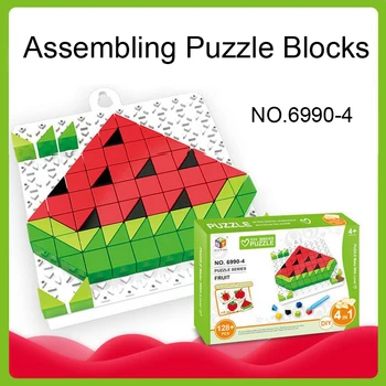 

DOLLRYGA Building Blocks DIY Creative Bricks Set Model Figures Educational Kid Toy pegboard Constructie Speelgoed Kid Craft lote