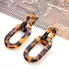 ZIVangela Drop Earrings For Woman New Trendy Designer Tiger Pattern Hollow Oval Dangle Earrings Bohemian Pendants Jewelry Gifts 1