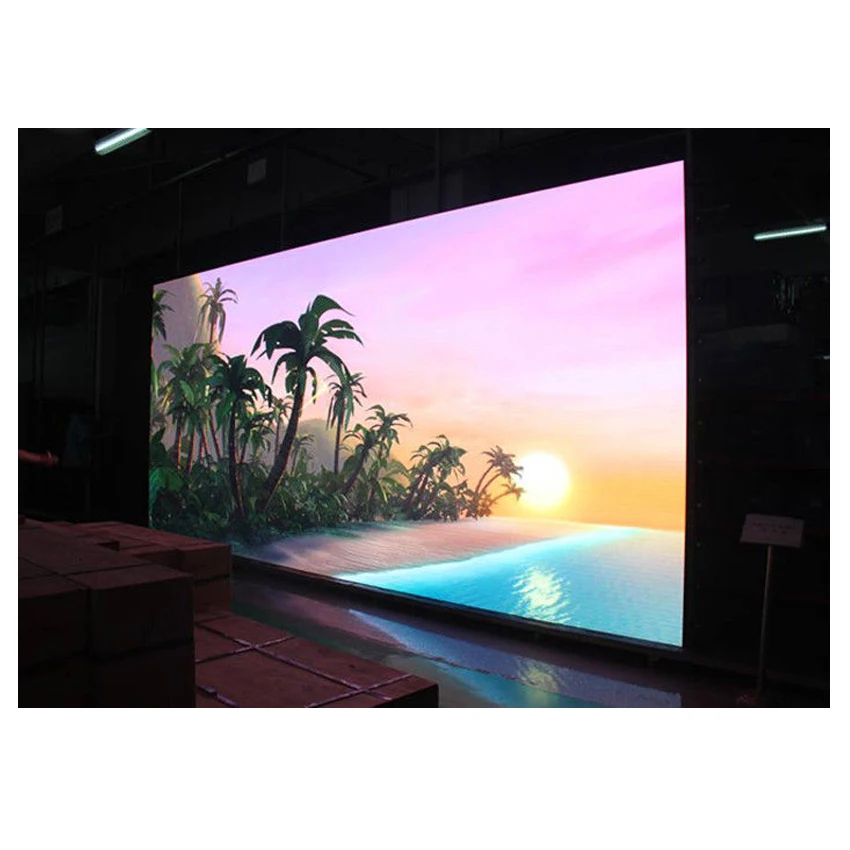 

LED Video Wall Display P4 512x512mm Die Casting Aluminum Cabinet Rental Indoor Full Color Advertising Big LED Screen