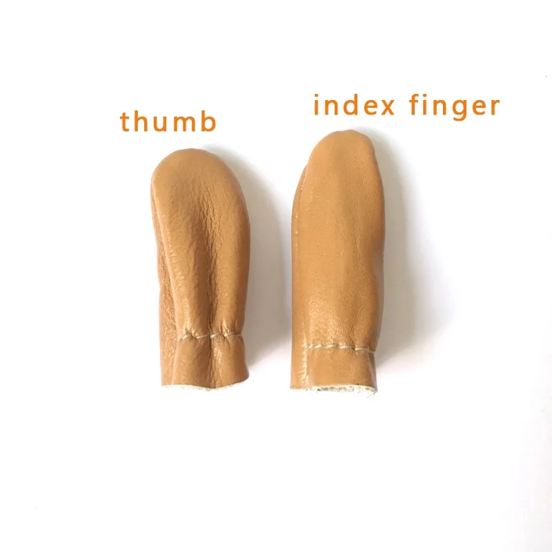 1 пара игла для валяния искусственная кожа Thimble крышка протекторы для пальцев инструменты для ручного ремесла шитья ручной работы DIY Инструменты