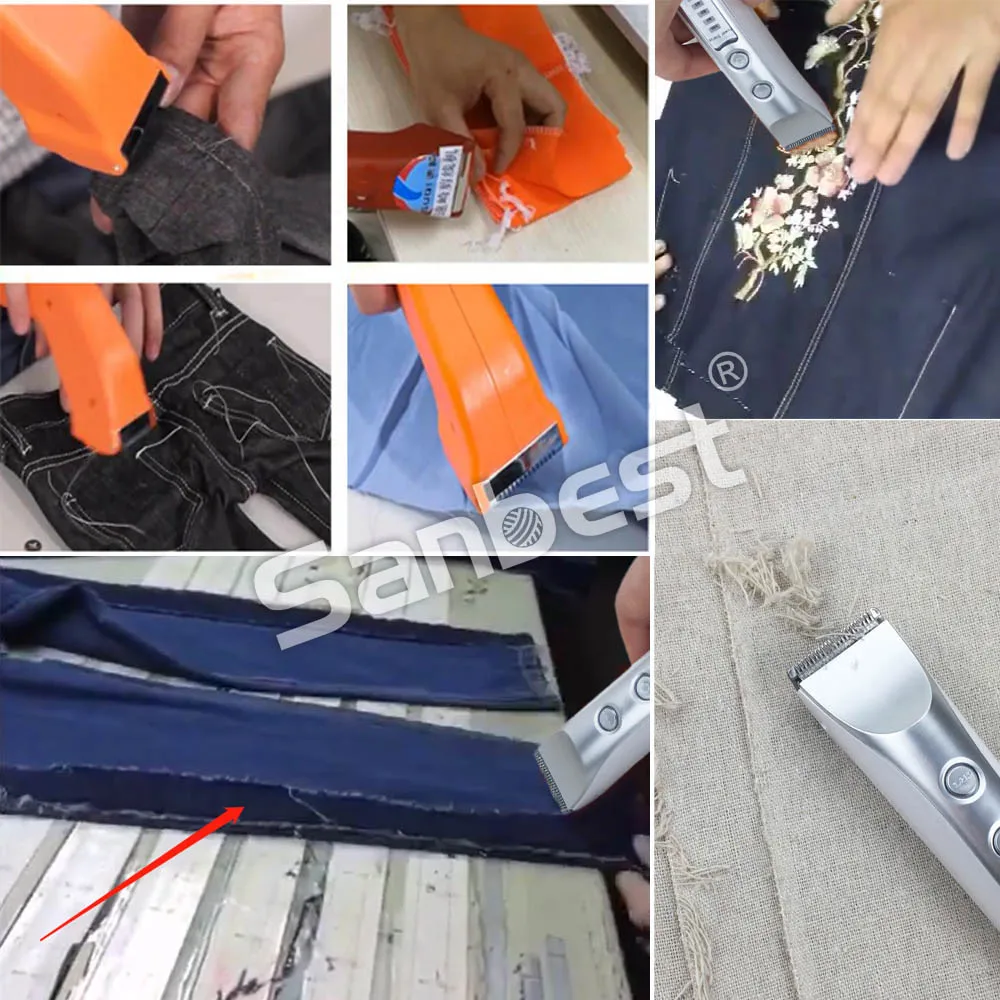 Sanbest Professional нитевой триммер для одежды ткани узор рукоделие швейная Вышивка