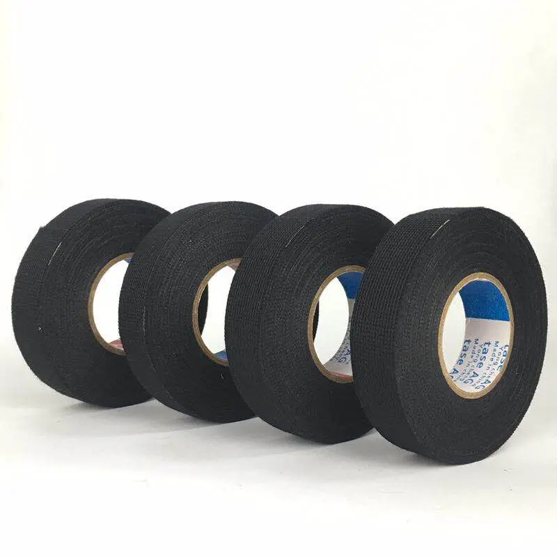 

YC New 19mmx15m Tesa Coroplast Adhesive Cloth Tape for Cable Harness Wiring Loom
