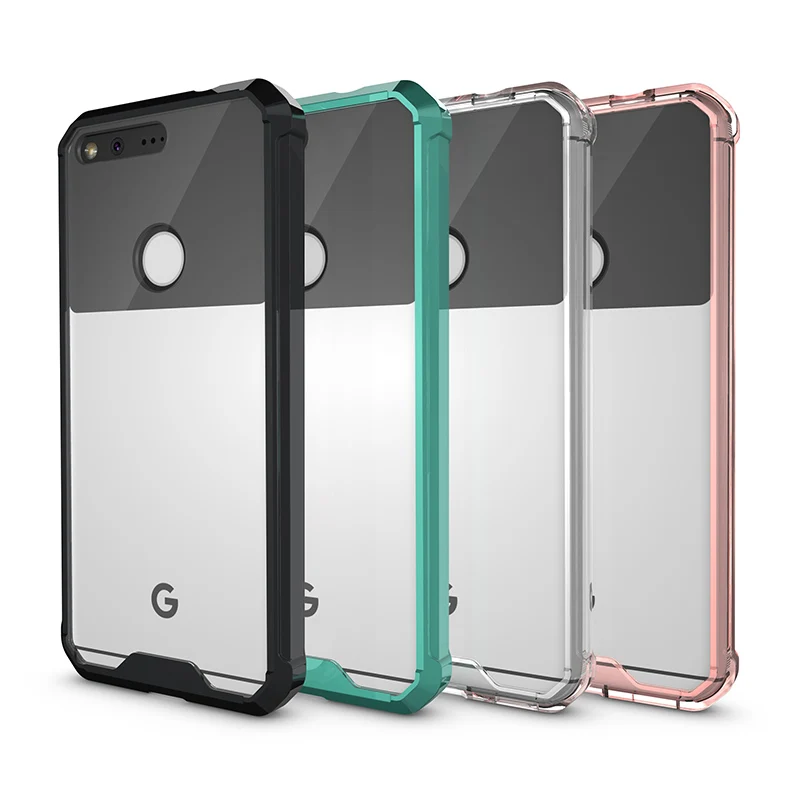Для Google Pixel 5,0 ''Pixel XL 5,5'' чехол жесткий акриловый задняя крышка чехол для Google Pixel XL TPU Бампер Защитный чехол Coques