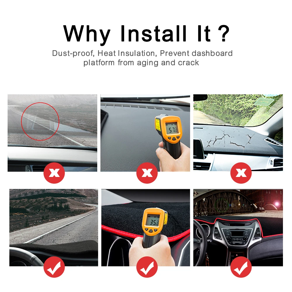 Приборной панели автомобиля Избегайте свет Pad для Chevrolet Cruze 2009-2013 инструмент крышка платформы стол коврики Ковры