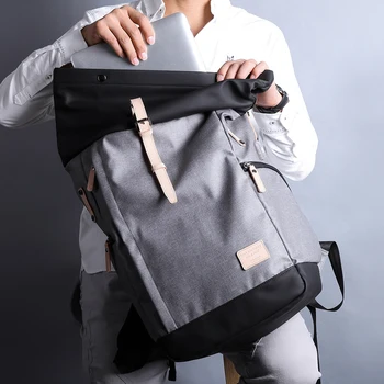 

KAKA 15.6 Inch Water Repellent Computer Backpack with USB Port Travel Bag Casual School Backpack for Female Male Mochila