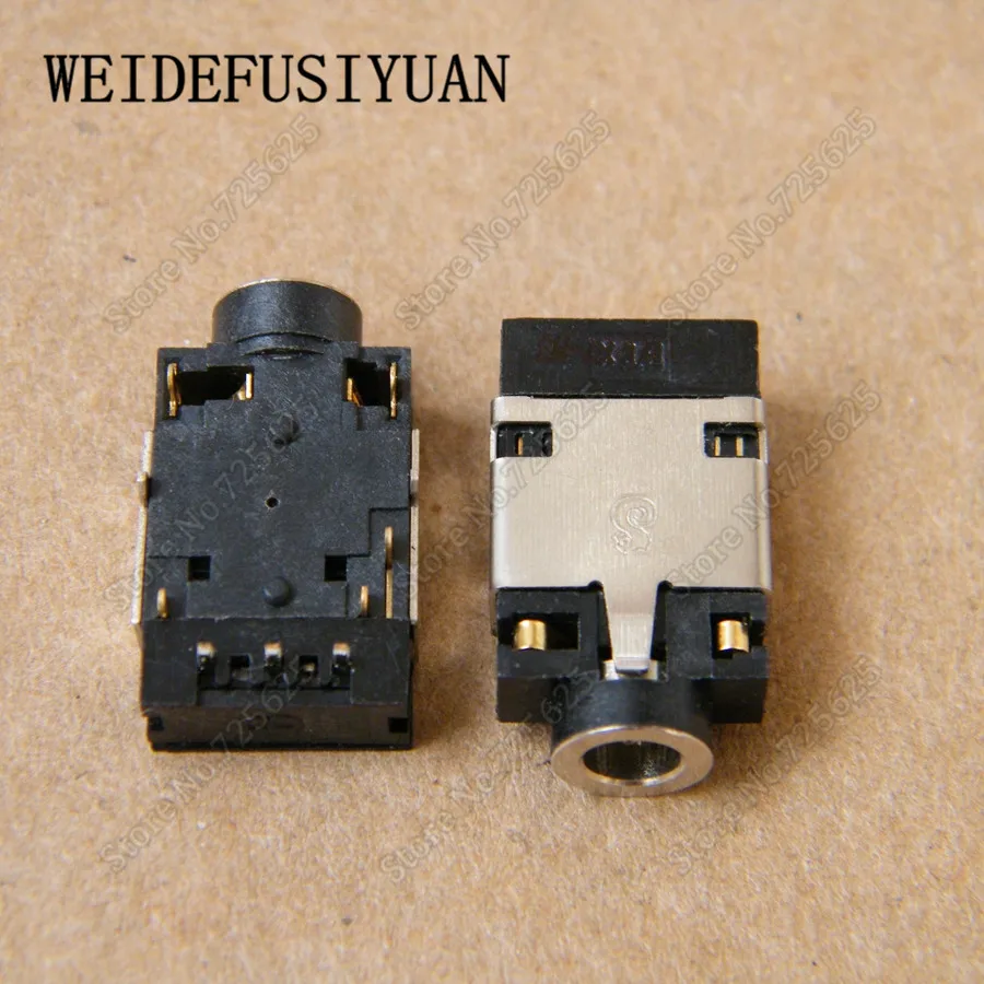 10pcs lot New Audio Headphone Microphone Jack Port Socket for Lenovo IdeaPad V450 Y450 Y460 Y560 Series